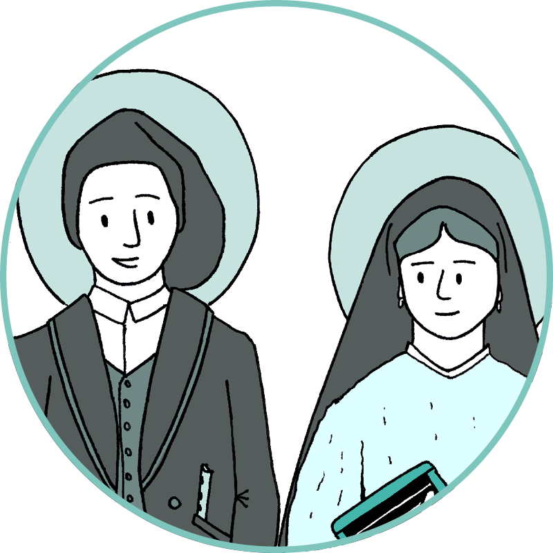 Sainte Jacinthe et saint François